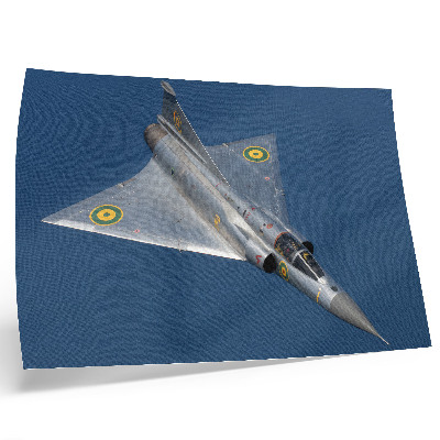 Poster para a sala Um jato militar dinâmico no ar