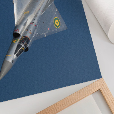 Poster para a sala Um jato militar dinâmico no ar
