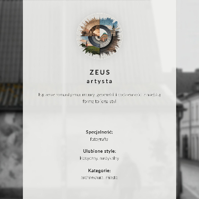 Poster mural Uma cidade encantadora à noite, iluminada por lanternas.