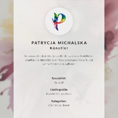 Poster em tela Ondas dinâmicas de cor se interpenetram.