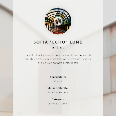 Poster mural Túnel simétrico em preto e branco com arcos