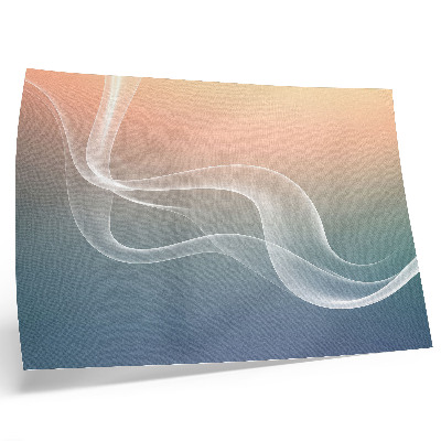 Poster mural Ondas em tons pastel, elegância sutil, harmonia