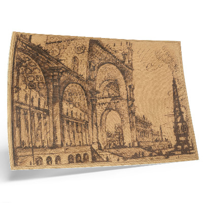 Poster Fantasia de uma magnífica arte triunfal (1765) de Giovanni Battista Piranesi