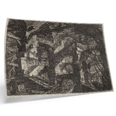 Poster em tela O Arco Gótico (publicado 1800-1809) por Giovanni Battista Piranesi