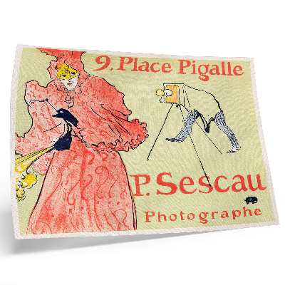 Poster Le Photographe Sescau (1894) impressão em alta resolução de Henri de Toulouse-Lautrec