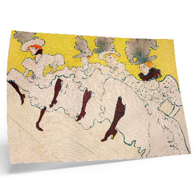 Poster para a sala A Trupe de Mademoiselle Eglantine (1896) impressão em alta resolução de Henri de Toulouse-Lautrec