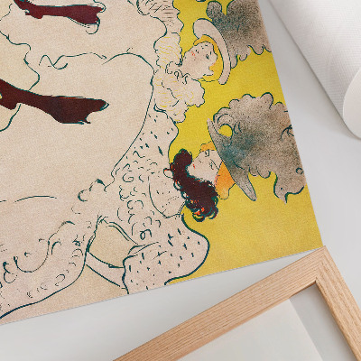 Poster para a sala A Trupe de Mademoiselle Eglantine (1896) impressão em alta resolução de Henri de Toulouse-Lautrec
