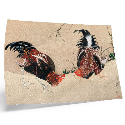Poster em tela Pinturas de Katsushika Hokusai 