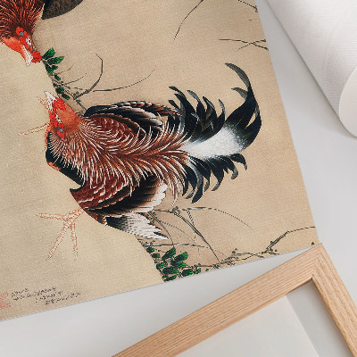 Poster em tela Pinturas de Katsushika Hokusai 