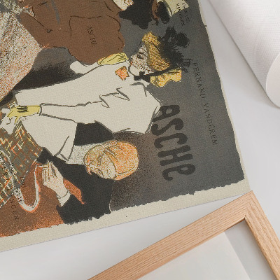 Poster para a sala Asche, de Théophile-Alexandre Pierre Steinlen