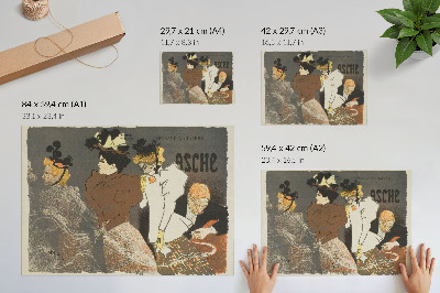 Poster para a sala Asche, de Théophile-Alexandre Pierre Steinlen