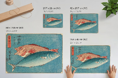 Poster para a sala Olhete e robalo