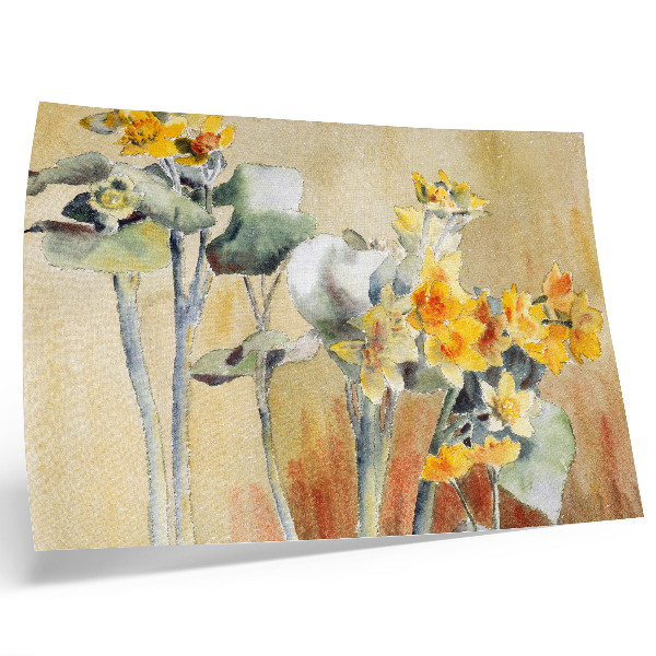 Poster para a sala Flores de Laranjeira (1915) de Hannah Borger Overbeck