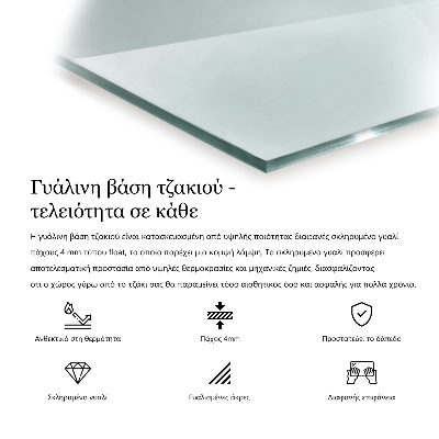 Placa de vidro temperado para lareira transparente