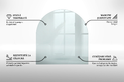 Placa de vidro temperado para lareira transparente