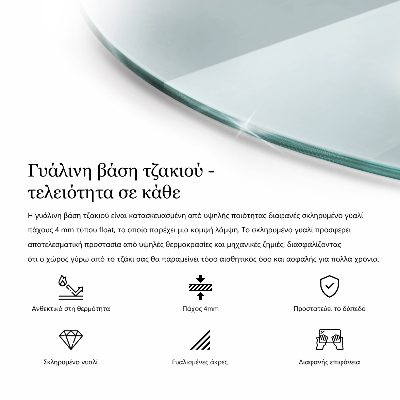 Placa de vidro temperado para lareira transparente