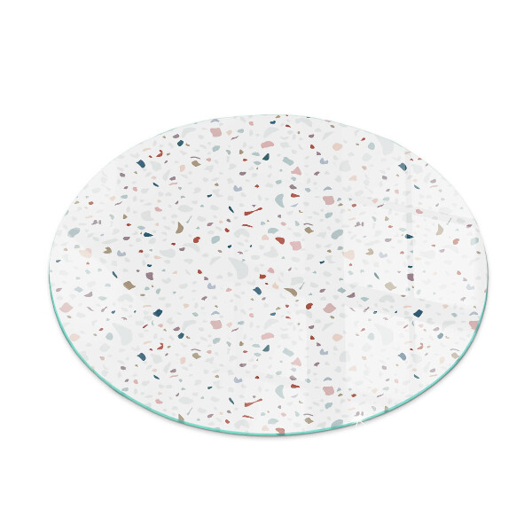 Placa de vidro temperado para lareira Padrão com pequenas formas