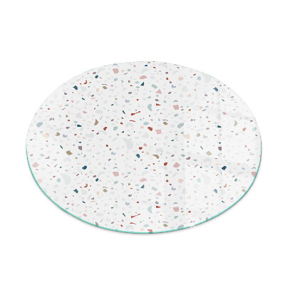 Placa de vidro temperado para lareira Padrão com pequenas formas