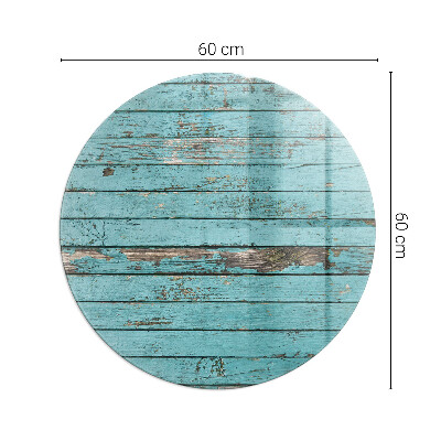 Placa de vidro temperado para lareira Tábuas de estilo rústico