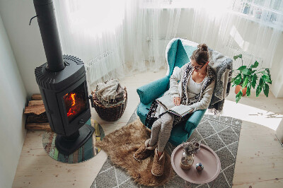 Placa de vidro temperado para lareira Placas em diferentes tons