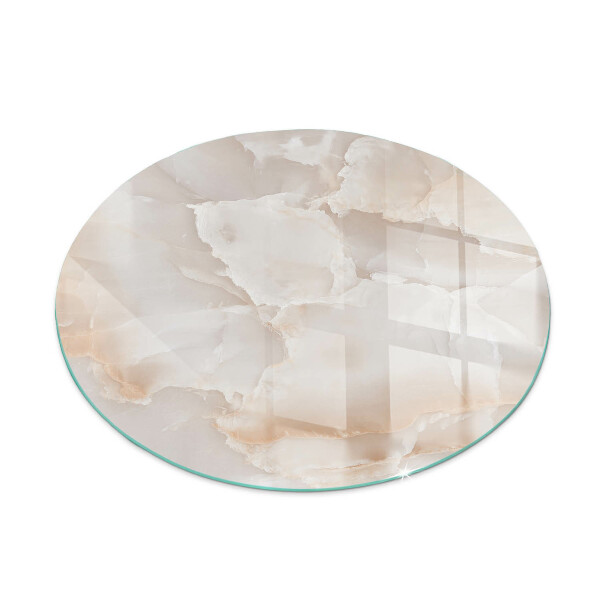 Placa de vidro temperado para lareira Padrão de pedra natural