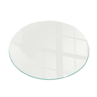 Placa de vidro temperado para lareira Cor marfim