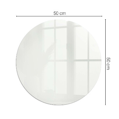 Placa de vidro temperado para lareira Cor marfim