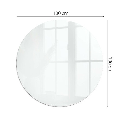 Base de vidro redonda para lareira Cor Cinza claro