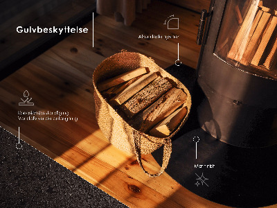 Rectangular base para proteção do piso preto em chapa metálica