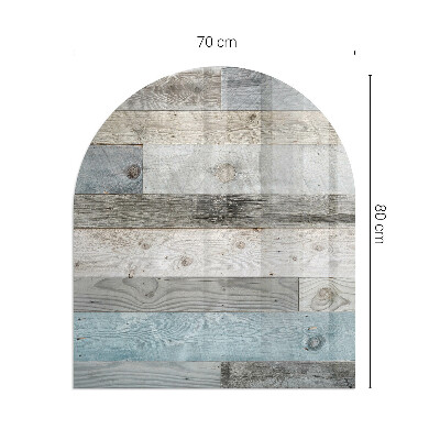 Base de vidro para lareira Tons de madeira em muitas variantes