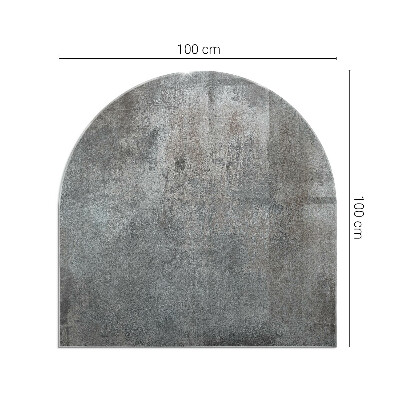 Base de vidro para lareira Motivo de textura natural