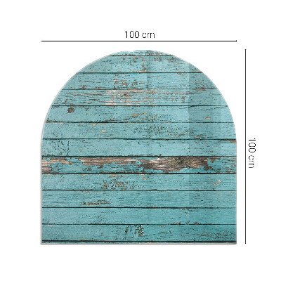 Base de vidro para lareira Padrão de placa rústica