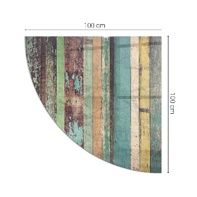 Base de vidro temperado para lareira Placas em diferentes tons