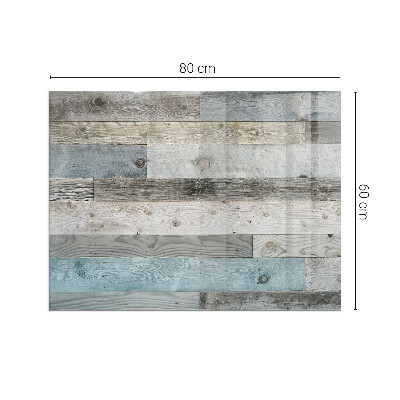 Base de vidro para lareira retangular Placas em diferentes tons