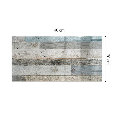 Base de vidro para lareira retangular Placas em diferentes tons