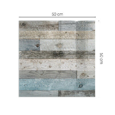 Base de vidro para lareira retangular Placas em diferentes tons