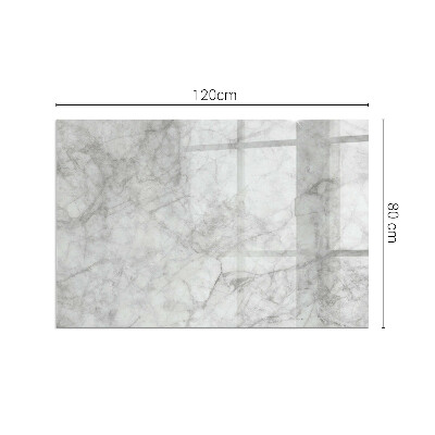 Base de vidro decorativa para lareira Padrão de estrutura de mármore