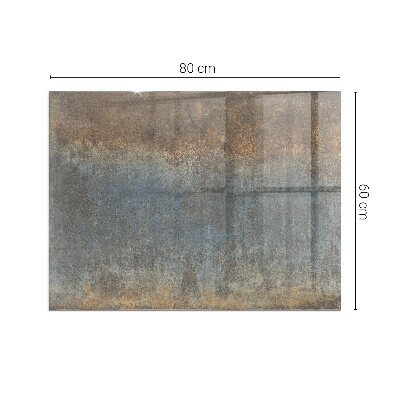 Base de vidro decorativa para lareira Padrão de textura abstrata