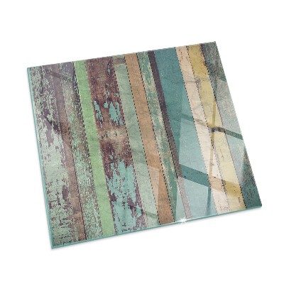 Base de vidro para lareira retangular Placas em diferentes tons