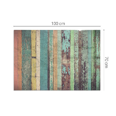 Base de vidro para lareira retangular Placas em diferentes tons