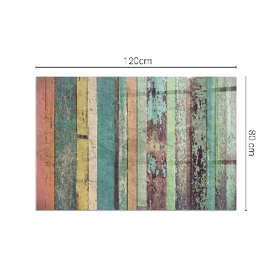 Base de vidro para lareira retangular Placas em diferentes tons