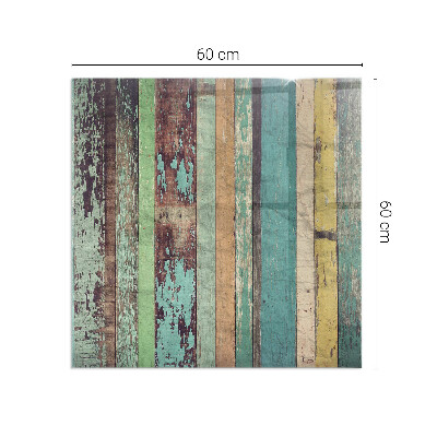 Base de vidro para lareira retangular Placas em diferentes tons