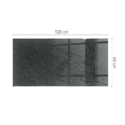 Base de vidro para lareira retangular Textura da superfície da pedra