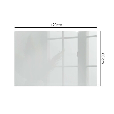 Base de vidro decorativa para lareira Cor cinza