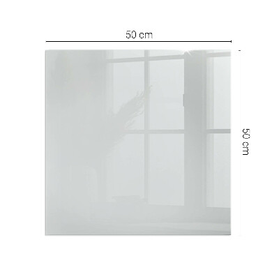 Base de vidro decorativa para lareira Cor cinza