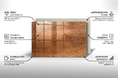 Base para velas de cemitério Textura de madeira