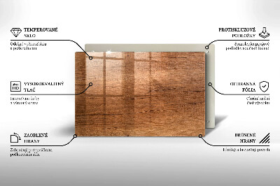 Base para velas de cemitério Textura de madeira