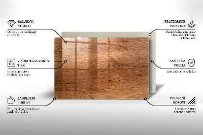Base para velas de cemitério Textura de madeira