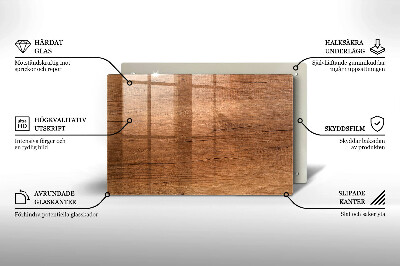 Base para velas de cemitério Textura de madeira