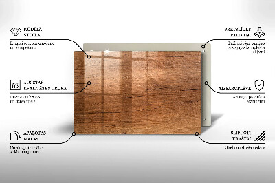 Base para velas de cemitério Textura de madeira